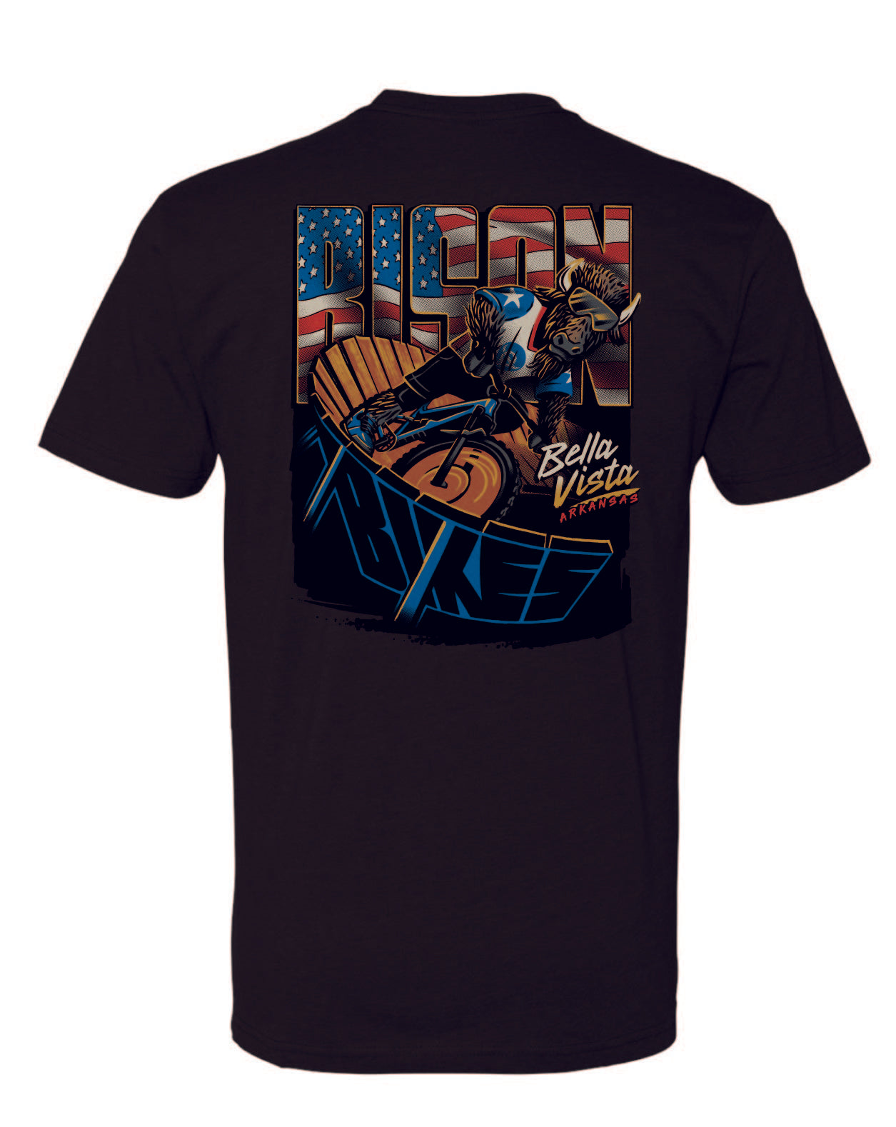 Bison Bikes - Patriotic Bison